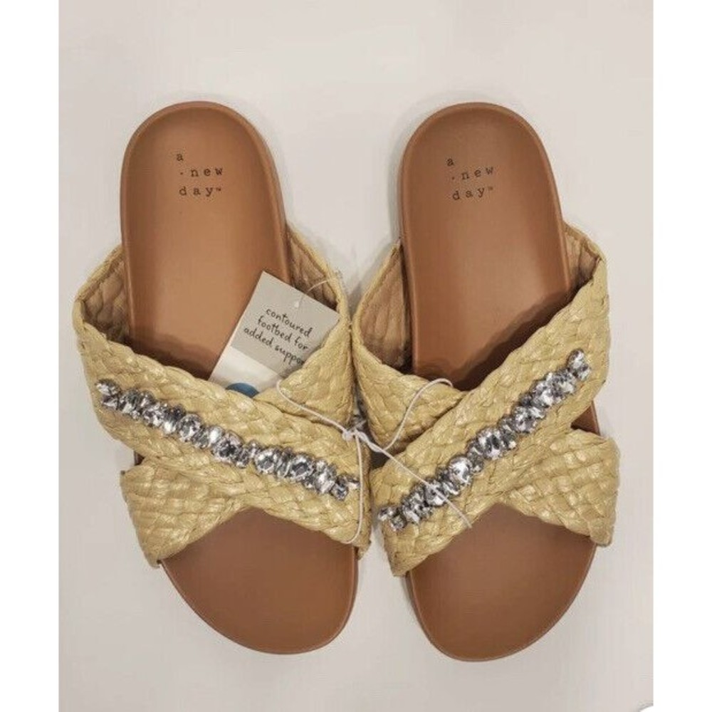 Women's Phylis Raffia Embellished A New Day 8